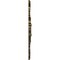 Ekena Millwork Melchor Diamond Ceiling Medallion (Fits Canopies up to 4"), 67 1/4"W x 43 3/8"H x 4"ID x 2"P, Brass CM70X43MLBRS - alternate 2